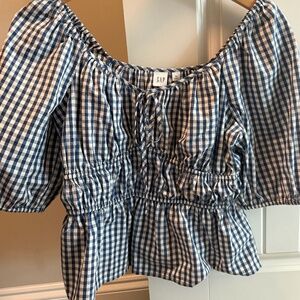 GAP gingham top